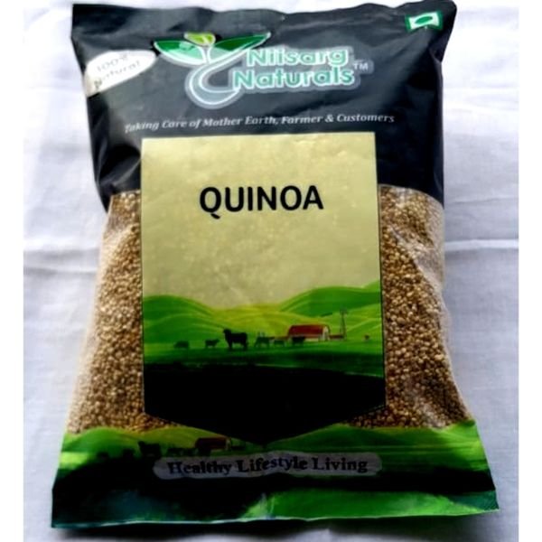 Quinoa 500 gm front-Nisarg naturals