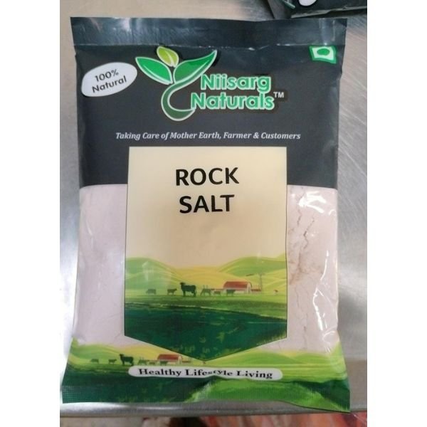 Rock Salt 500 gm front-Nisarg naturals
