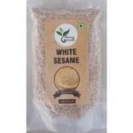 White Sesame 100 gm front-Nisarg naturals