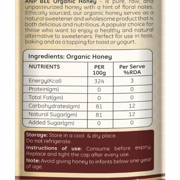 Organic Honey 500g (Pack of 2)2