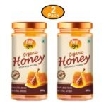 Organic Honey (Pack of 2) 500 gm-front-ANP-Bee