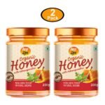 Organic Honey with Ashwagandha (Pack of 2) 250 gm-front1-ANP-Bee