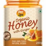 Organic Honey with Ginger (Pack of 2) 250 gm-front1-ANP-Bee