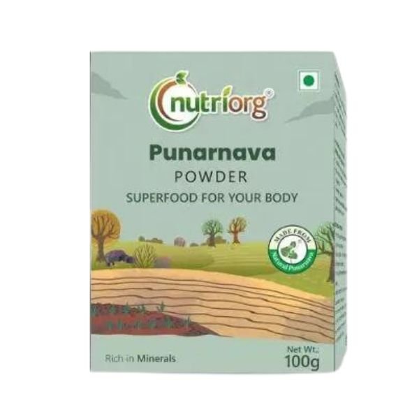 Organic Orion-nutriorg purarnava powder -superfood for your body front