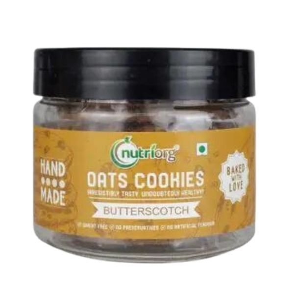 oats cookies butterscotch-front-Nutriorg