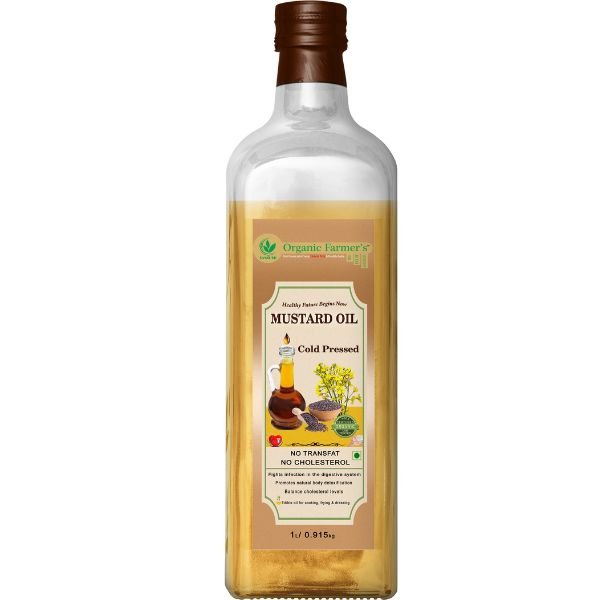Mustard Oil front-Organic Farmers