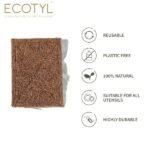 Coconut Scrub Pad 5 pc-use1-Ecotyl