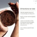 Natural Coffee Body Scrub 100 gm-use- Ecotyl