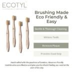 Bamboo Tooth Brush 4 pc-benefits-Ecotyl