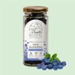 Dried Blueberries 150 gm-front1-Ecotyl