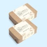 Coconut Milk Soap with Vanilla 200 gm-front1-Ecotyl