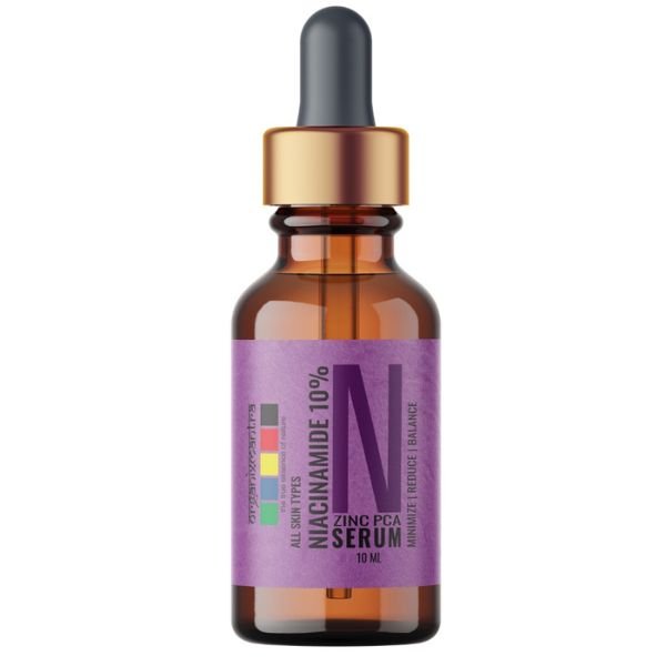 Niacinamide 10% Face Serum for Acne Marks, Acne Prone Skin, 10 ml-front- Organix Mantra