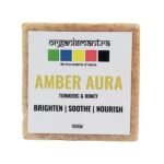 Amber Aura Soap 100 gm-front-Organix Mantra
