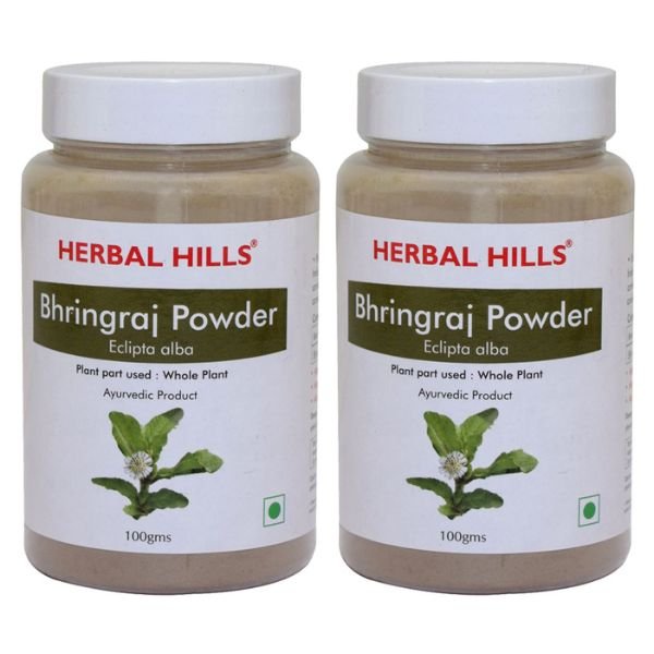 Bhringraj powder - 100 gms (Pack of 2)-front-Herbal Hills