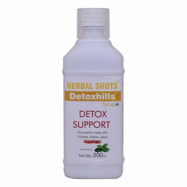 Detoxhills Herbal Shots 500ml (Pack of 2)-front1-Herbal Hills