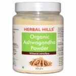 Ashwagandha Powder 200gms-front-Herbal Hills