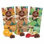 Dark  Almond,  Rose & Pistachio & Orange Chocolate Bar ( Pack of 3) 72 gm-back-Chocolian Bakers