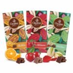 Creamy Cranberry, Dark Rose Pistachio & Orange Chocolate Bar (Pack of 3) 72 gm-front-Chocolian Bakers