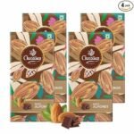 Almond Dark Chocolate Bar (Pack of 4) 72 gm-front-Chocolian Bakers