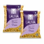 Pasta Penne 500 gm (Pack of 2)-FRONT-OrgaQ LAUVA