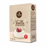 Eggless Vanilla Cooker Cake Mix Powder 150 gm-front-Chocolian Bakers