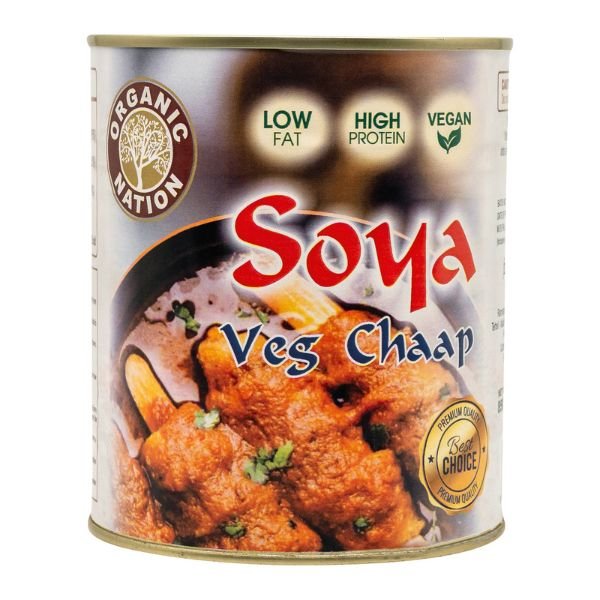 Soya Veg Chaap 850 gm-front-Organic Nation